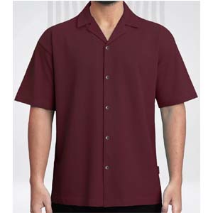 Premium Cuban Shirt - Maroon